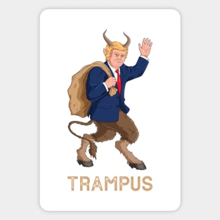 Trampus Krampus Anti Trump Halloween Christmas 2020 Magnet